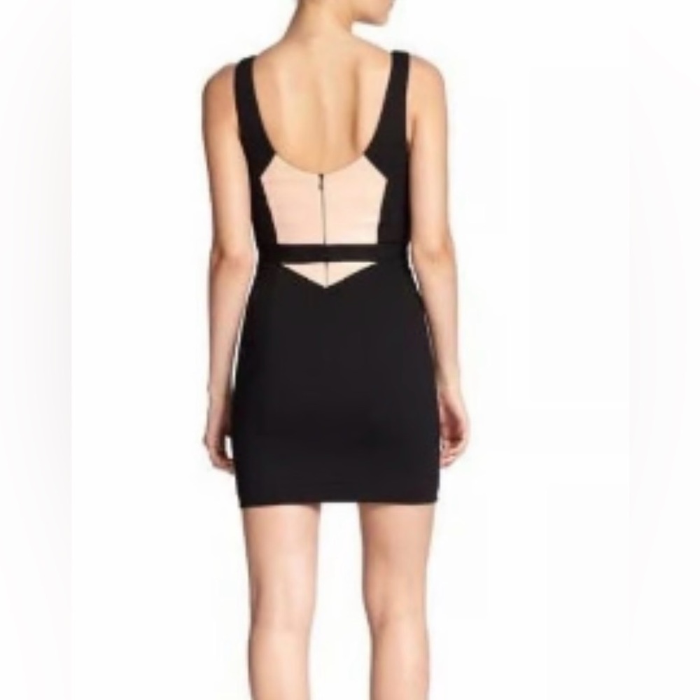 Rebecca Minkoff Stella Leather Panel Trim Dress NWT SZ 2 - Picture 4 of 15